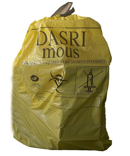 Sac Poubelle Dasri Jaune 15 Litres Voussert