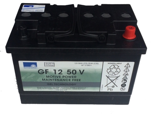 Batterie Gel Sans Entretien Autolaveuse Taski 12V 50Ah Voussert