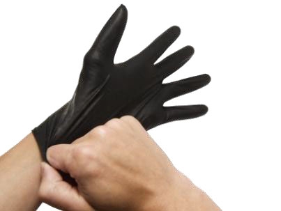 Paire de gants vinyle poudres - Différentes tailles