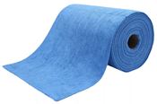 Rouleau chiffon microfibre bleu