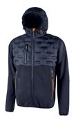 Veste de travail softshell Upower spock bleue