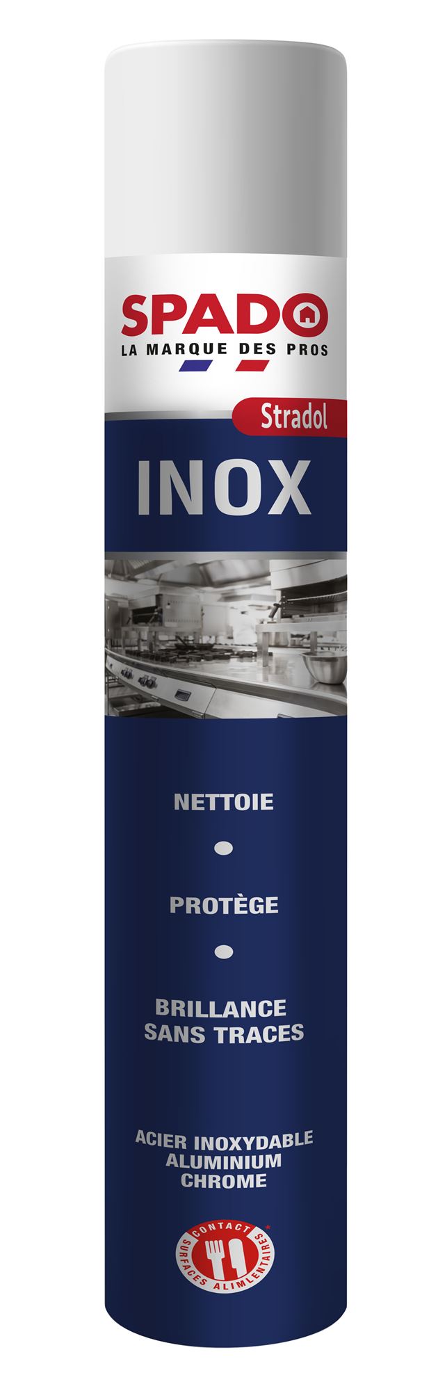 Plaque standard Inox brut brillant