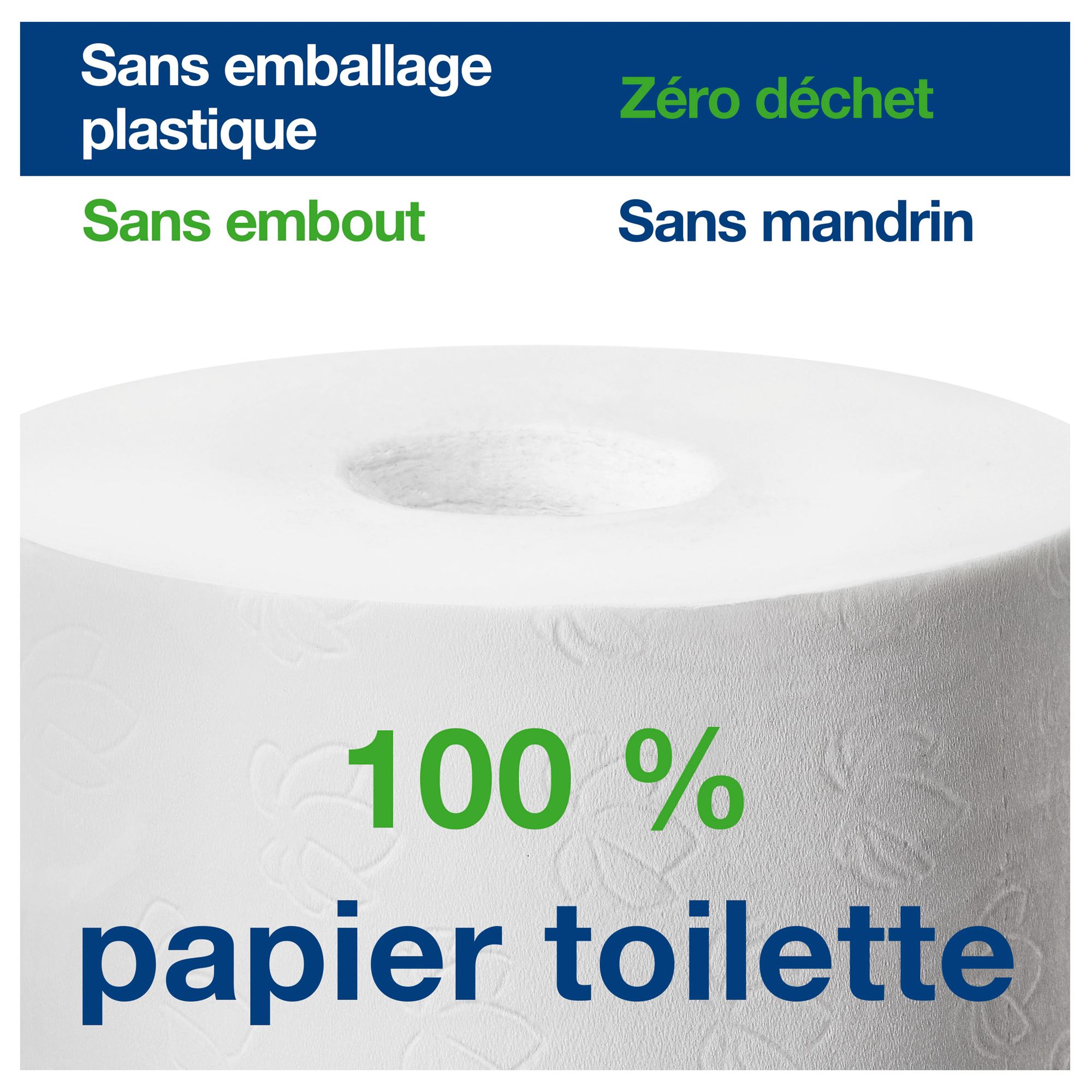 Papier toilette en feuilles Tork T3 - 7560 feuilles