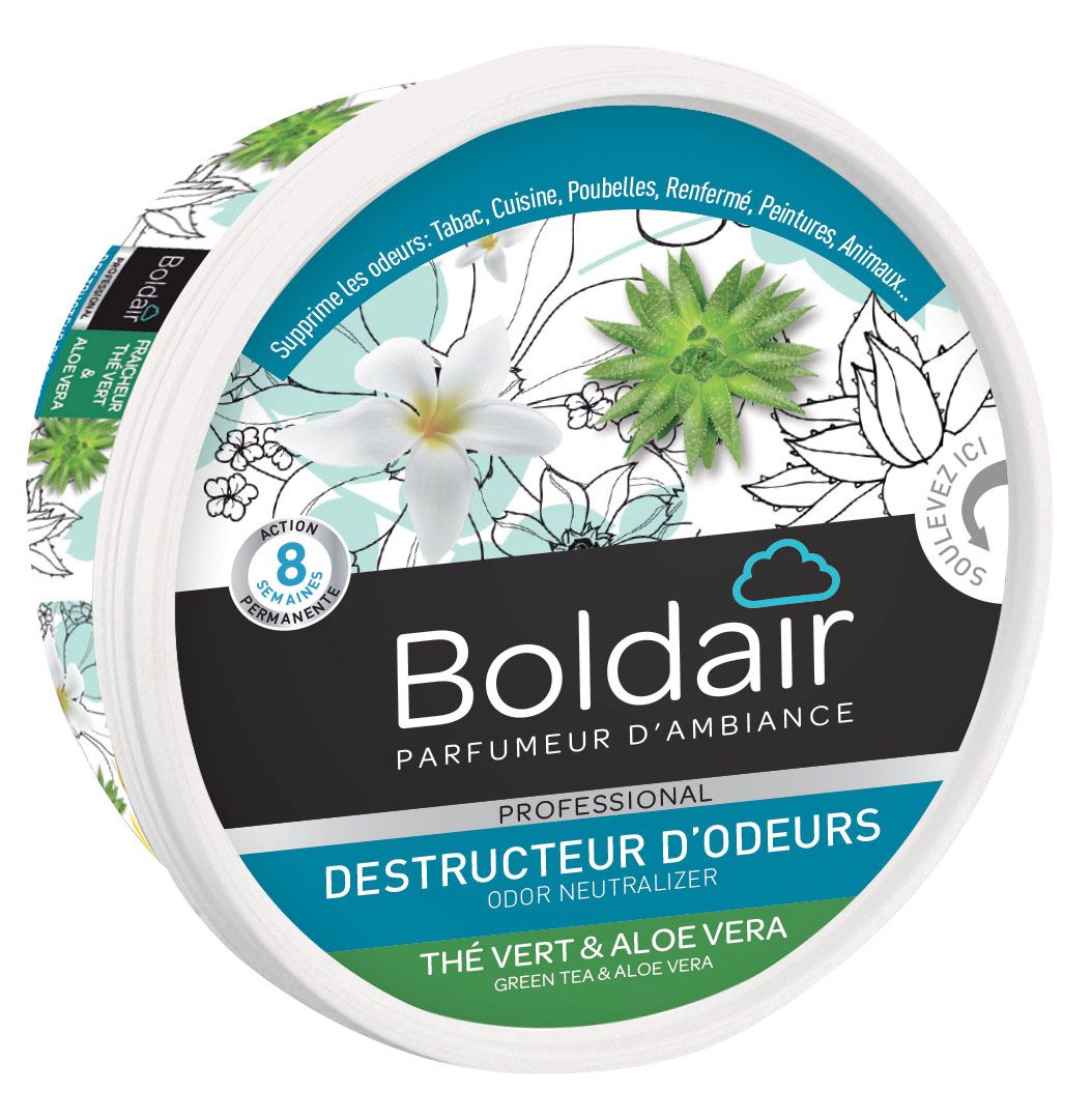 Gel Destructeur d'odeur BolDair parfum Marine - Hypronet