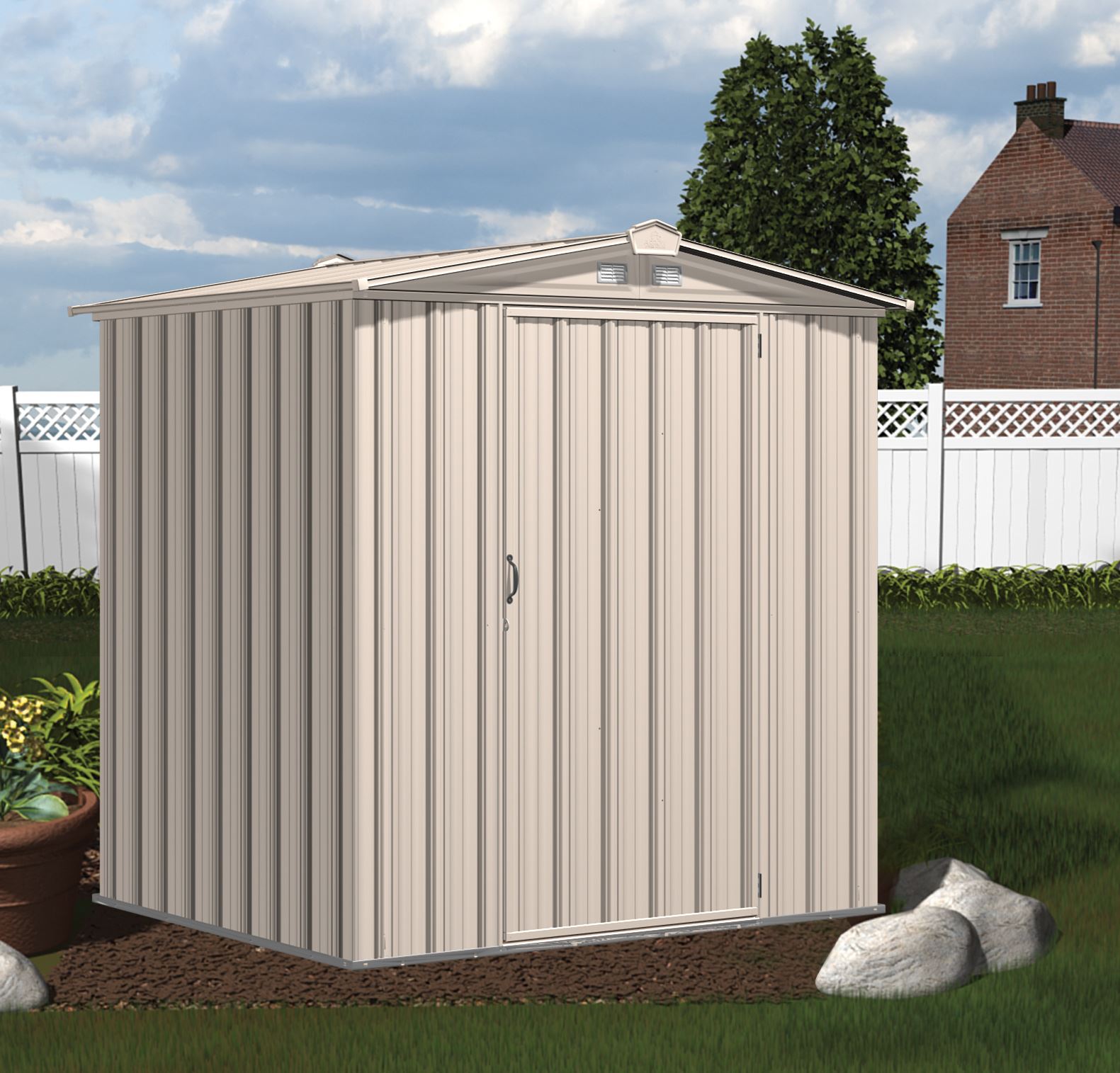 Abri De Jardin Arrow Ezee Shed EZ65 Crème