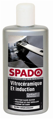 Nettoyant vitrocéramique et induction Spado flacon de 250 ml