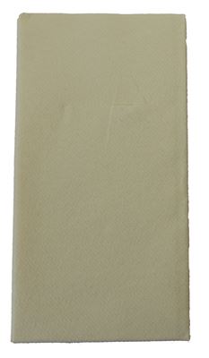 Serviette pochette couvert airlaid 40x40 champagne par 400