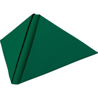 Serviette Dunilin vert fonce 40x40 colis de 540