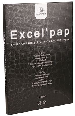 Papier siliconé excelpap 500 feuilles