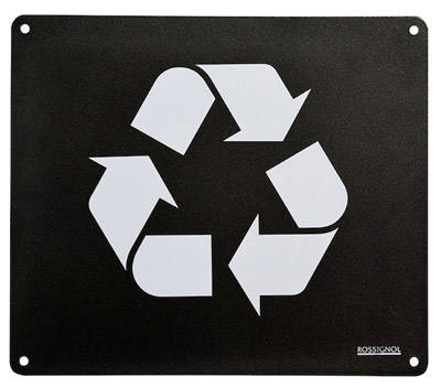 Plaque murale produit recyclable