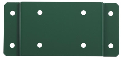 Plaque de fixation murale poubelle rossignol vert mousse