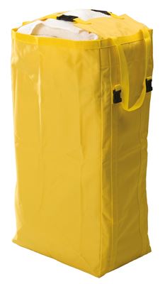 Sac toile linge 100 litres jaune chariot Numatic