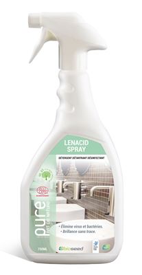 Détergent détartrant désinfectant lenacid 750ML