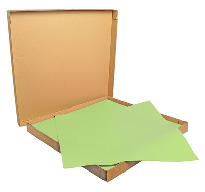 Nappe papier 70 x 70 cm vert kiwi colis 500