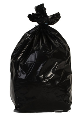 Sac poubelle noir standard 40µ - 100L - Toutembal
