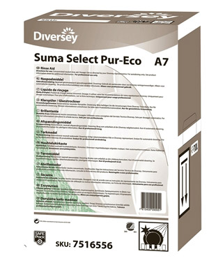 Suma Select A7 Pur-Eco Safe liquide rinçage lave vaisselle pack 10 L