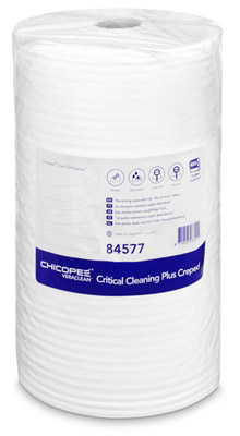 Chicopee Veraclean critical cleaning plus blanc creped bobine 400 F