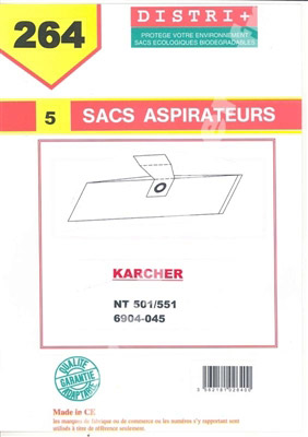 Sac aspirateur Karcher NT501 NT551