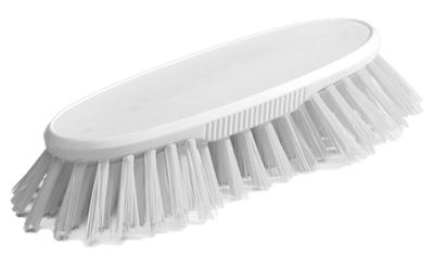 Brosse alimentaire main 21cm blanc