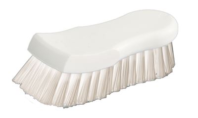 Brosse alimentaire recipient 15cm blanc