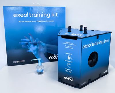 Kit de formation lavage des mains Exeol