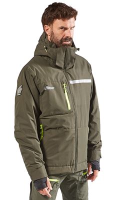 Blouson travail homme hiver Wink vert