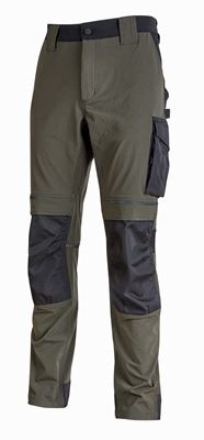 Pantalon de travail atom Upower kaki