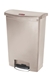 Poubelle Slim Jim Rubbermaid 90 L beige