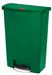 Poubelle Slim Jim Rubbermaid 90 L verte