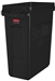 Collecteur Rubbermaid Slim Jim noir 60 litres