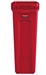 Collecteur Rubbermaid Slim Jim Rouge  87 litres