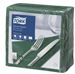 Serviette papier Tork 39x39 2 plis vert chene colis de 1800