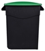 Poubelle de tri selectif 65L verte