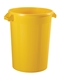 Conteneur rond alimentaire Rossignol 100L jaune