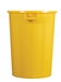 Conteneur rond alimentaire Rossignol 100L jaune