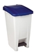 Poubelle de cuisine Rossignol 60 litres HACCP couvercle bleu