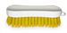 Brosse alimentaire main jaune