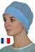 Bonnet jetable chirurgien bleu les 100