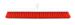 Balai alimentaire HACCP 60cm combi rouge