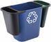 Corbeille tri selectif Rubbermaid 26,6 L bleue