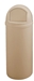 Poubelle Rubbermaid Marshal obus beige 95 L